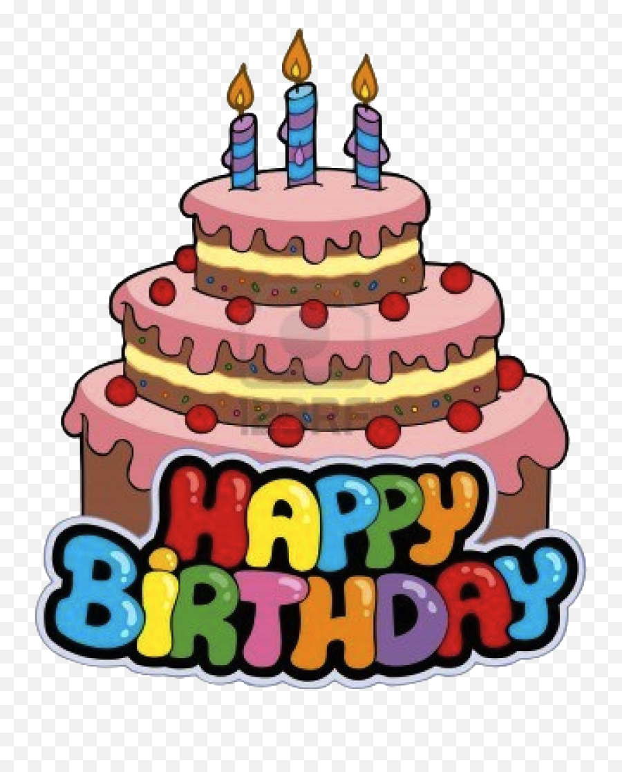 Birthday Cake Happy Birthday To You Clip Art - Happy Transparent Background Happy Birthday Cake Png Emoji,Emoji Birthday Candles