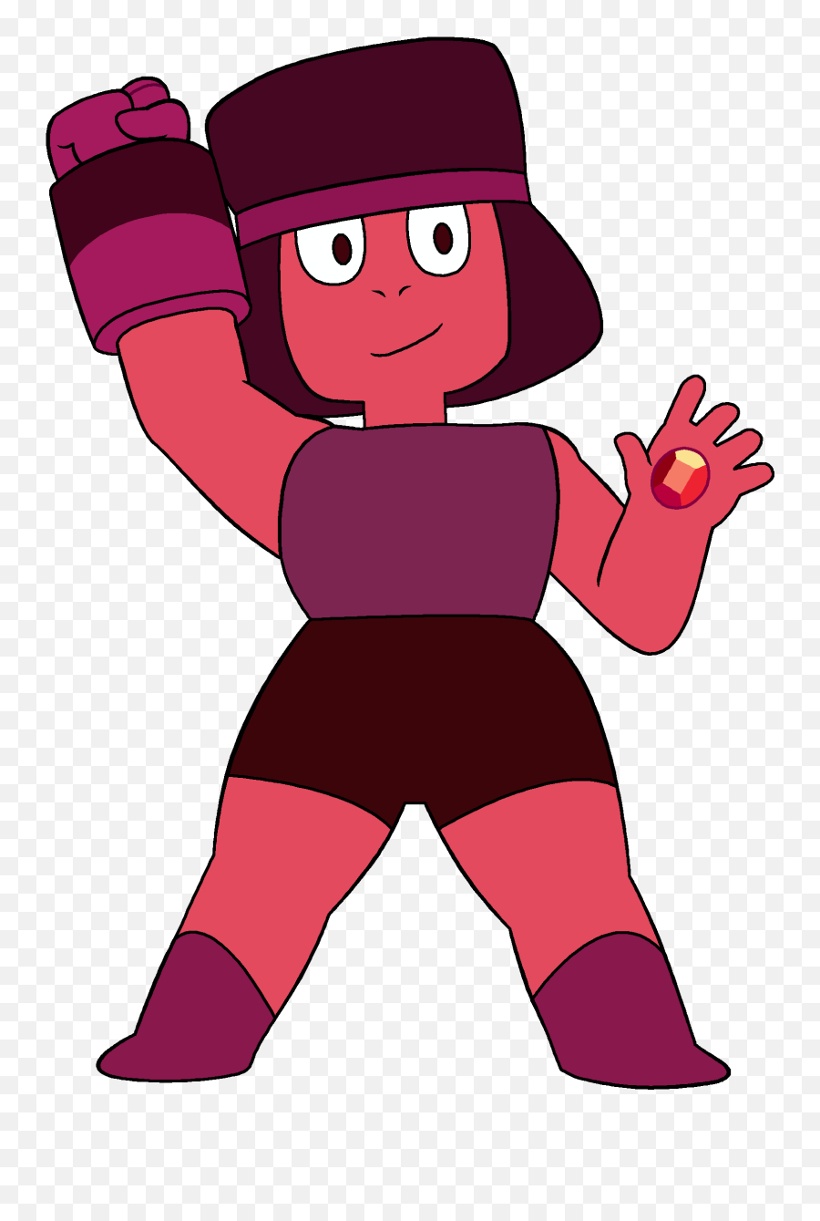 Ruby - Ruby Gemstone Garnet Steven Universe Emoji,Emotions Of The Ruby