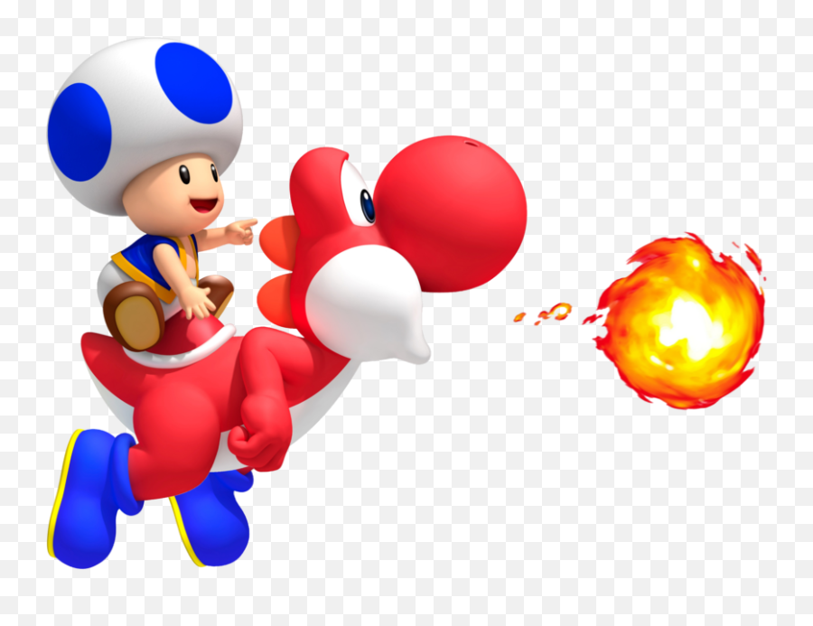 Download Fire Yoshi - New Super Mario Bros Nintendo Wii Png New Super Mario Bros Wii Emoji,Nintendo Emoji