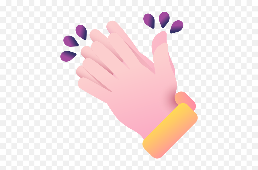 Clapping - Free Hands And Gestures Icons Waving Goodbye Emoji,Clap Emoticon