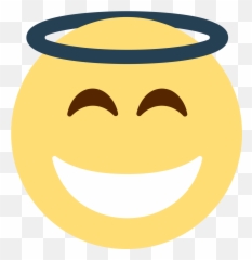 Download Image - Angel Emoji Transparent,Angel Emoji