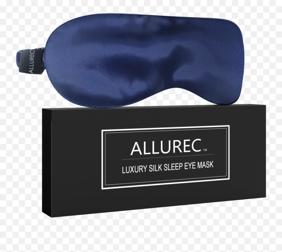 Allurec Luxury 100 Mulberry Silk Sleep Eye Mask Top Grade 6a 22 Momme Long Silk - Sleep Mask Emoji,3d Noseface Emoticon Spinning