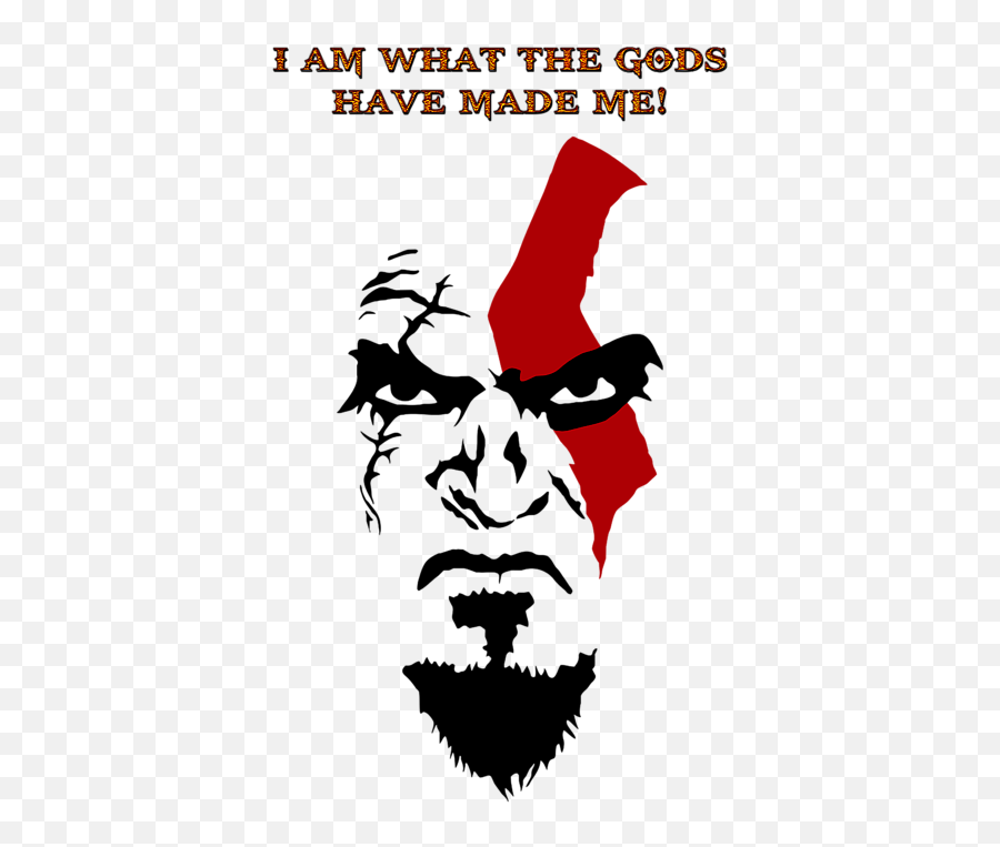 Kratos God Of War T - Dessin God Of War Emoji,Kratos Emoticon