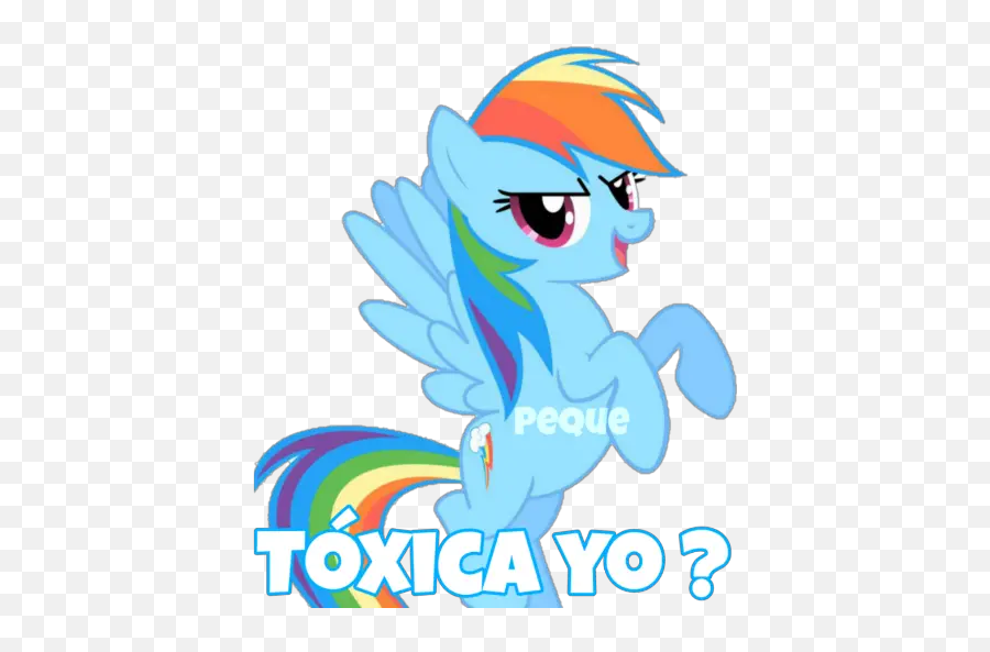 My Little Pony Whatsapp - Mlp Rainbow Dash Emoji,My Little Pony Emojis Stickers Android