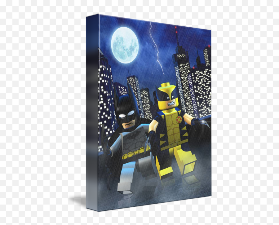 Lego Batman Wolverine - Lego Emoji,Lego Batman One Emotion