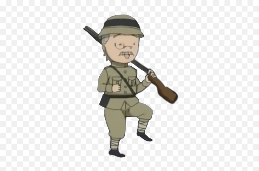 Kuroshitsuji - Cargo Pants Emoji,Animated Military Emoticons