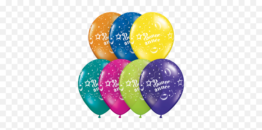New Year - Party Emoji,Sparkle Emoji Balloons