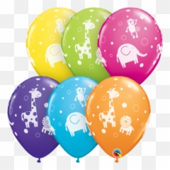 Jungle Safari Zoo Party Supplies - Balloon Emoji,Justice Emoji Party Supplies