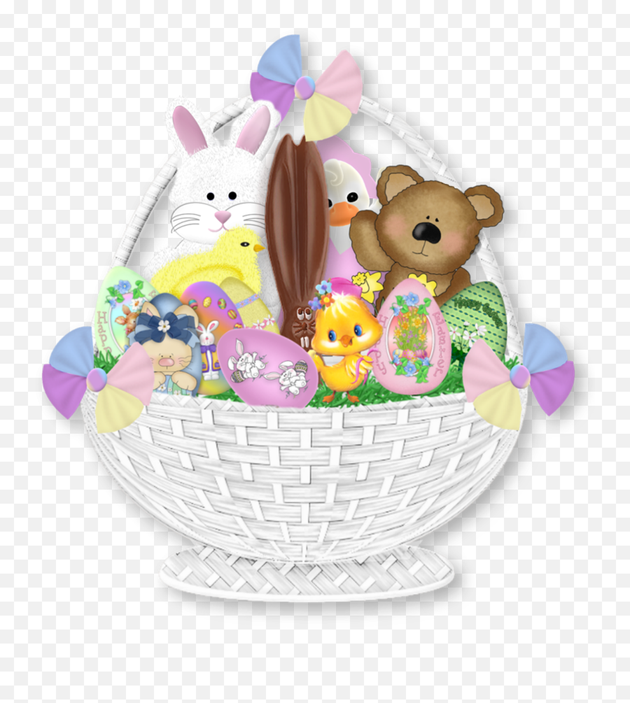 Free Gift Basket Cliparts Download - Raffle Basket Gift Basket Clip Art Emoji,Easter Basket Emoji