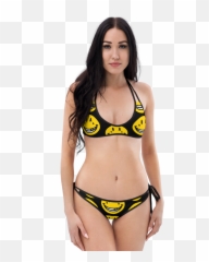 Smiley Bikini - Bikini Designs Emoji,Bikini Emoticons