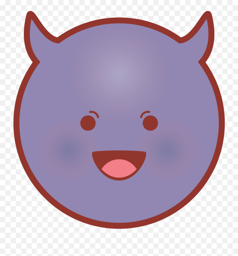 Evil Vector Background Png Image - Evil Cute Transparent Emoji,Poring Emoticon Emojis