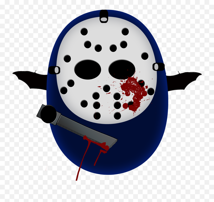 Download Hd Lilu0027 Wings Presents Jason Voorhees Check Us Out - Dot Emoji,Jason Emoji