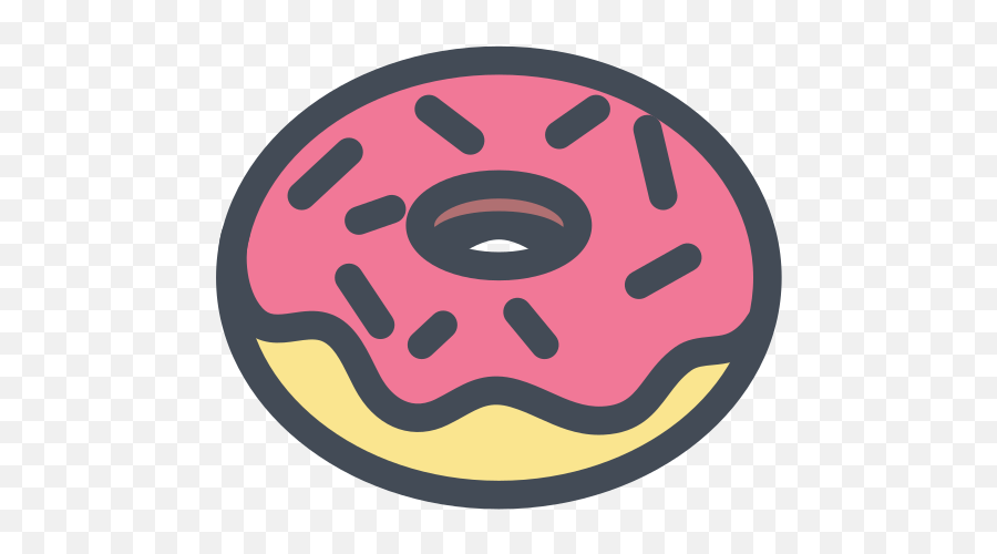 Dessert Donut Doughnut Fat Sweets Icon - Free Download Sweets Icon Png Emoji,Fishcake Emoticon