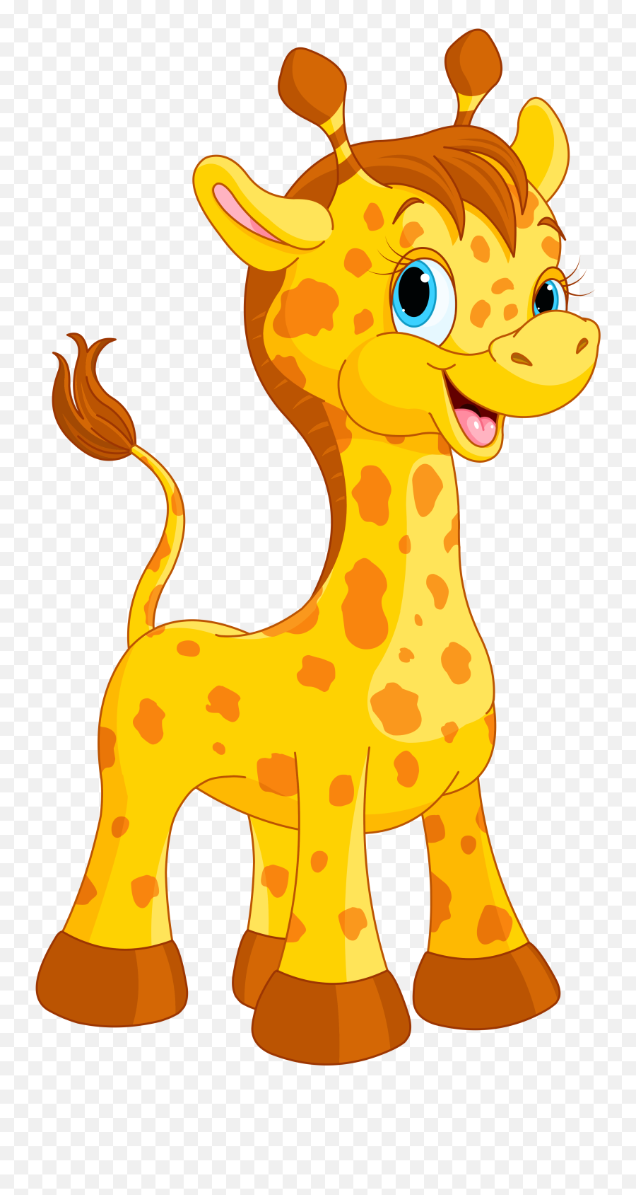 Memo Salem - Cute Giraffe Cartoon Png Emoji,Giraffe Emoticon