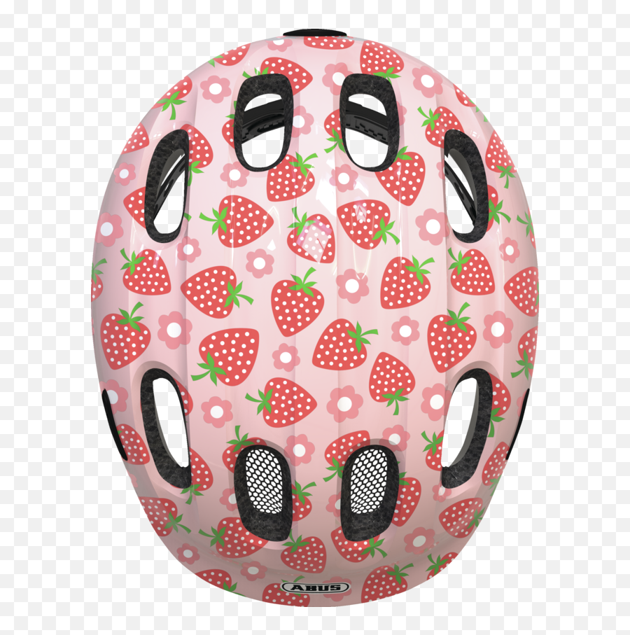 Abus Kids Bike Helmet U2013 Smiley 21 Rose Strawberry Size S Emoji,French Flag Typable Emoticon