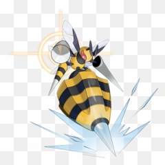 Download Sunmoon - Mega Beedrill Pokemon Mega Beedrill Mega Beedrill Emoji,Mega Emoji