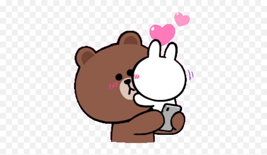 Sticker Maker - Sweet Brown Y Cony Emoji,I Miss U Emojis