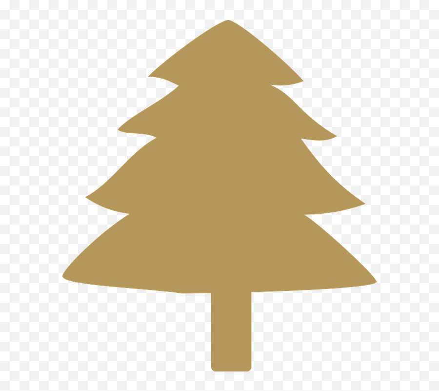 Gold Christmas Tree Transparent Background Png Png Arts Emoji,Christmas Tree Emojis Transparent Background