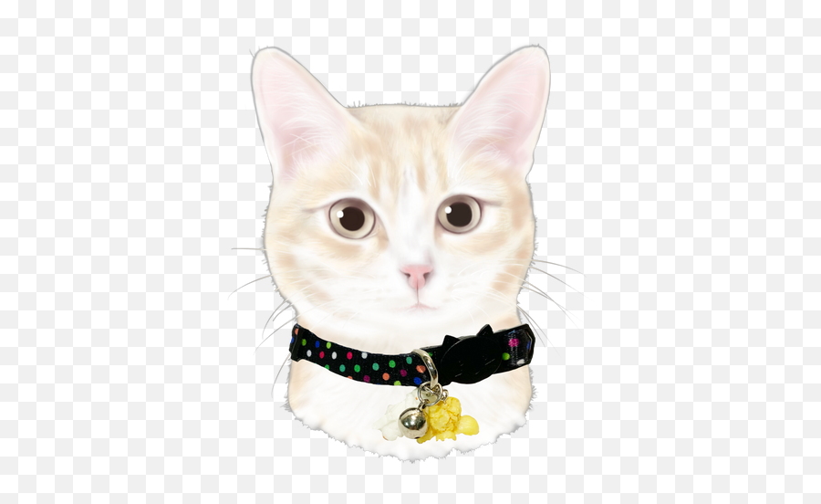 Collars U2013 Meow Merchants Singapore Emoji,Mushroom Cat Emoticon