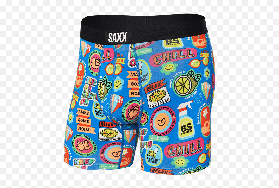 Saxx Vibe Boxer Brief - Sxbm35 Multiple Styles Emoji,Emoji Person With Hnd Out