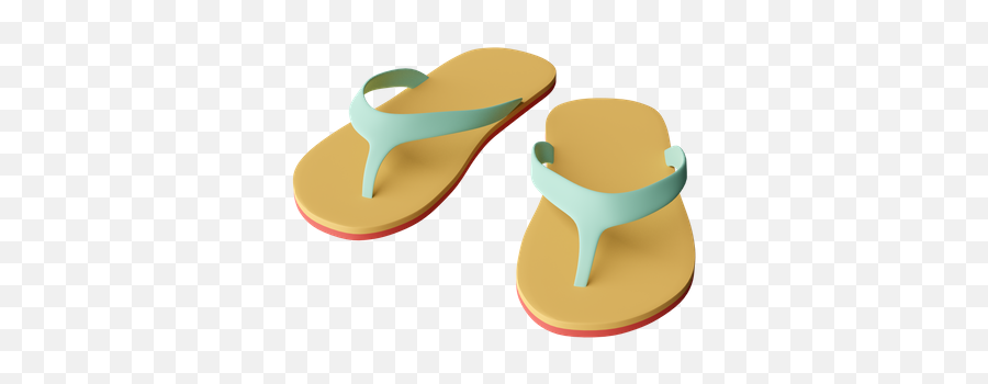 Sandals 3d Illustrations Designs Images Vectors Hd Graphics Emoji,Flip Flops Emoji
