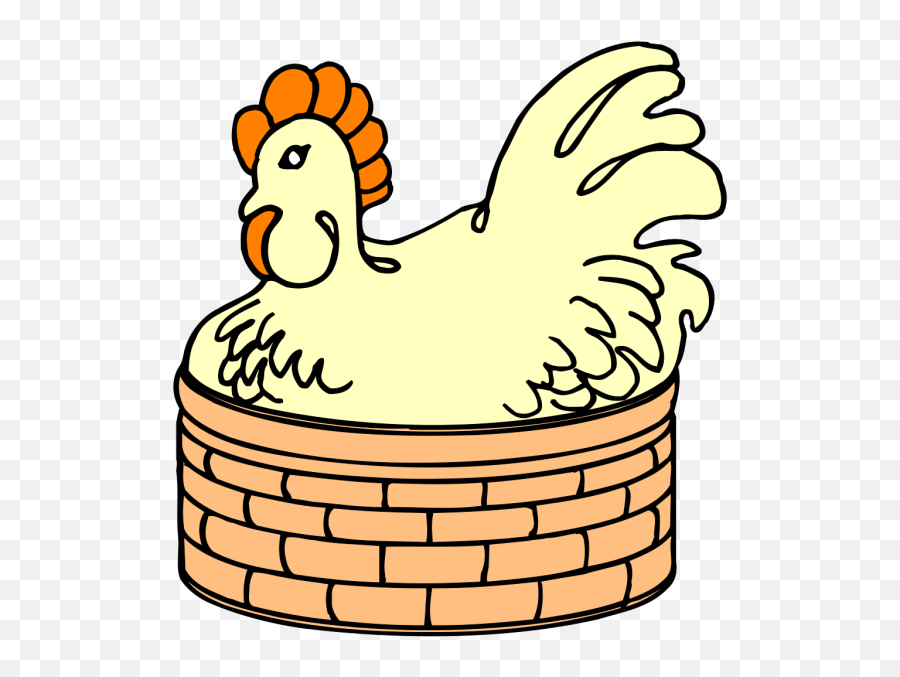 Hen In A Basket Png Svg Clip Art For Web - Download Clip Emoji,Blue Hen Emoji