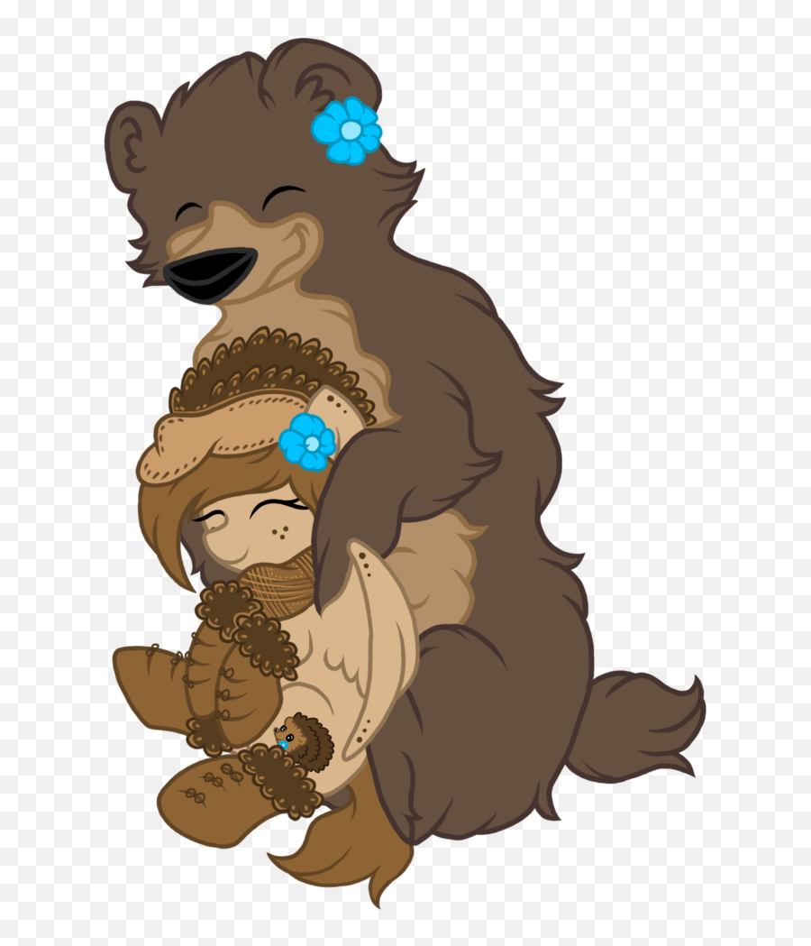 Hug Day Wishes For Friends - Bears Hug Clipart Emoji,Bear Hug Emoticon