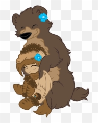 Hug Day Wishes For Friends - Bears Hug Clipart Emoji,Bear Hug Emoticon