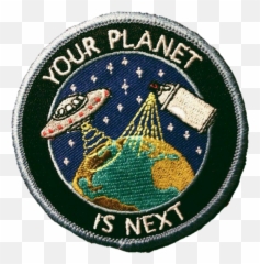 Aesthetic Patch Alien Space Keith - Solid Emoji,Alien Emoji Patch