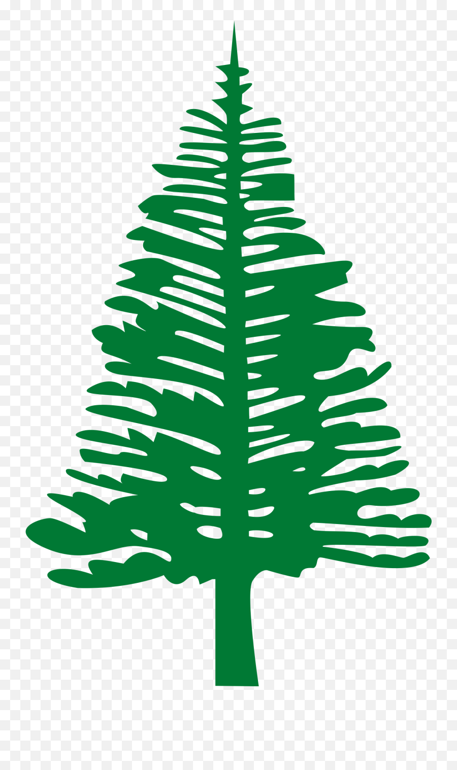 Clipart Forest Evergreen Tree Clipart Forest Evergreen Tree - Norfolk Island Flag Emoji,Pine Tree Emoji