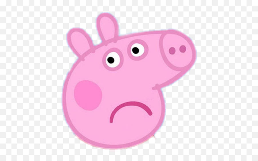 Discover Trending - Peppa Pig Face Clipart Emoji,Peppa Pig Emoji
