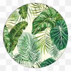 Tropical Leaf - Decorative Emoji,Free Printable Emoji Cupcake Toppers