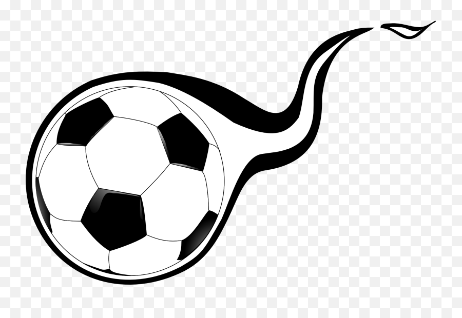 Over 100 Free Soccer Ball Vectors - Pixabay Pixabay Flying Soccer Ball Clipart Png Emoji,Soccer Ball Girl Emoji