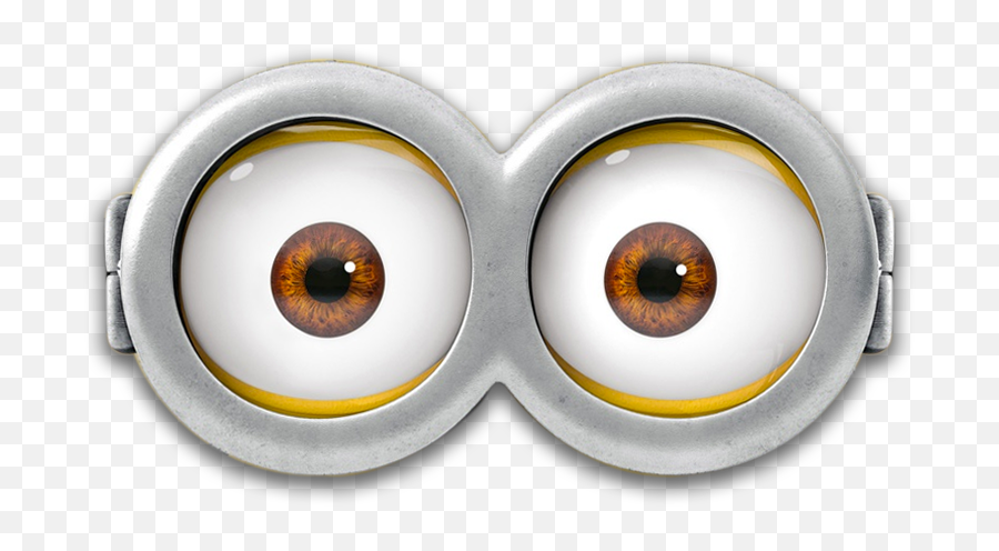 Goggles Clipart Minion - Minion Eyes Transparent Cartoon Minion Eyes Png Emoji,Free Minion Emojis