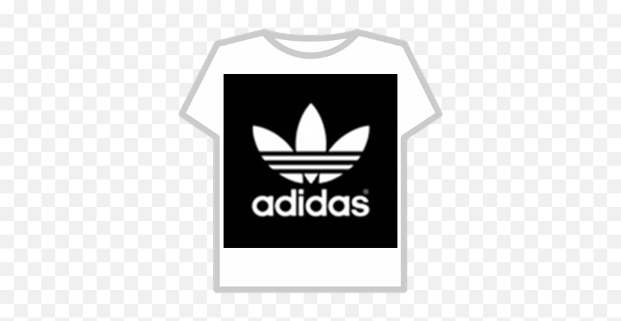 Black T Shirt Roblox - T Shirts Roblox Adidas Png Emoji,Emoji