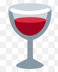 Wine Glass Emoji - Wine Glass Emoji Png,Bttv Emojis