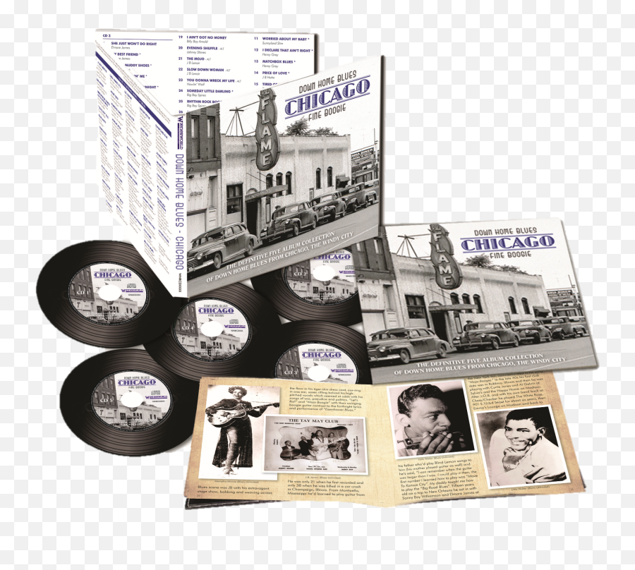 Down Home Blues Chicago Volume 2 Sweet Home Chicago - Art Emoji,Bestie Love Emotion Album Cover