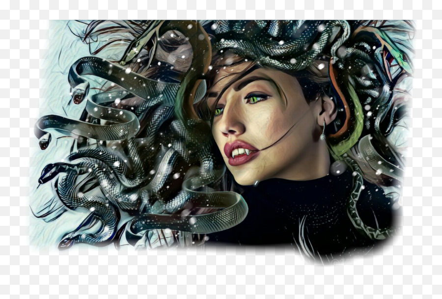 Medusa Sticker By Daniela - Fine Arts Emoji,Medusa Emoji