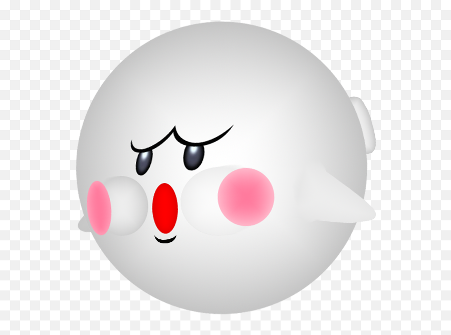 Balloon Boo - Dot Emoji,Super Mario Boo Emoticon