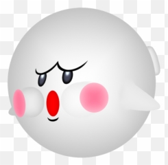 Balloon Boo - Dot Emoji,Super Mario Boo Emoticon