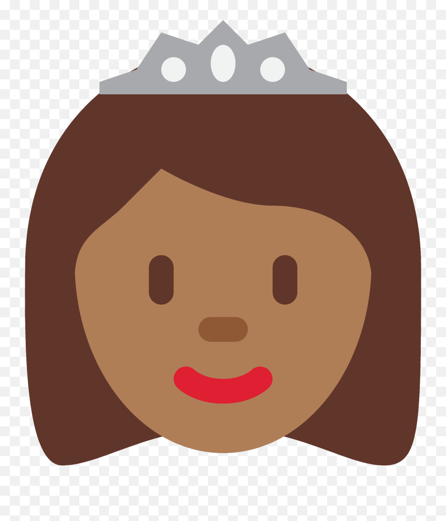 Medium - Princess Emoji Twitter,Queen Emoji