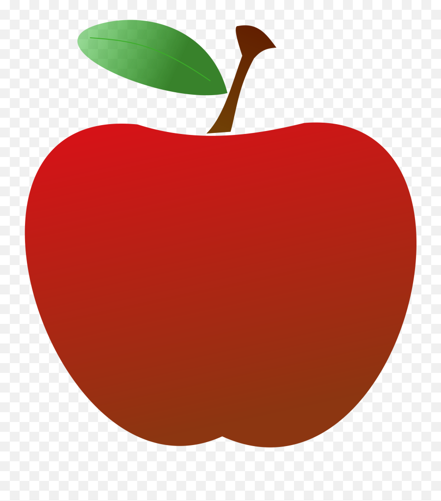 Free Red Apple Clipart Download Free Clip Art Free Clip - Apple Clipart Transparent Background Emoji,Apple Lily Emoticon