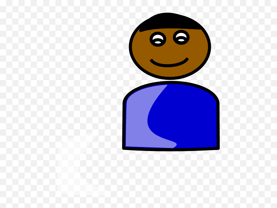 Cartoon Boy Clip Art At Clkercom - Vector Clip Art Online Happy Emoji,Hi Emoticon Male