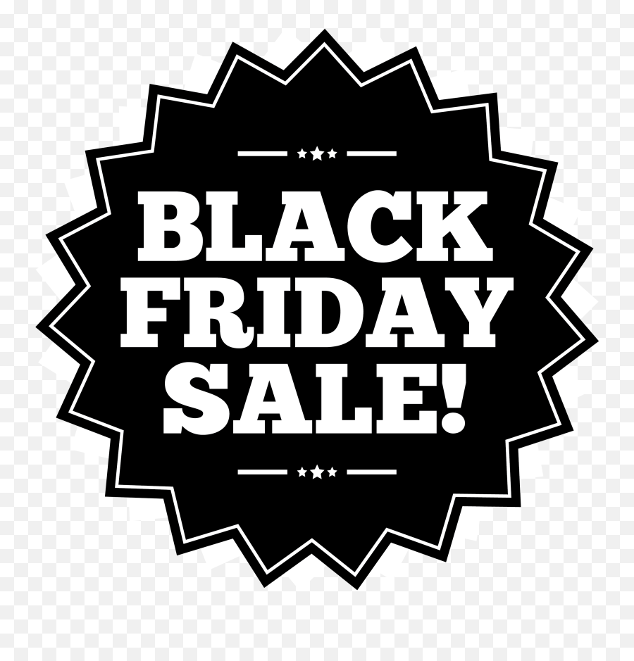 Black Friday Icon Png Free Black - Black Friday Sale Vector Emoji,Black Friday Emoji