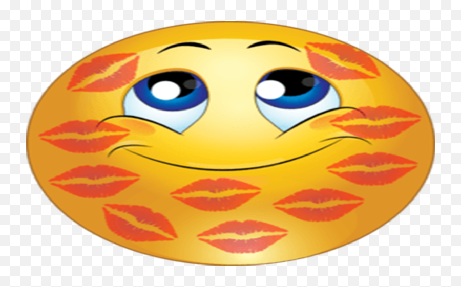 Emoji Enamorado - Kissing Smiley Hd Png Download Original Kisses On Face Emoji,Kissy Emoji