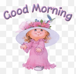 Cute Baby Girl Cartoon Gif - Animated Good Morning Cute Baby Emoji,Your Sweetness Gif Emoticon