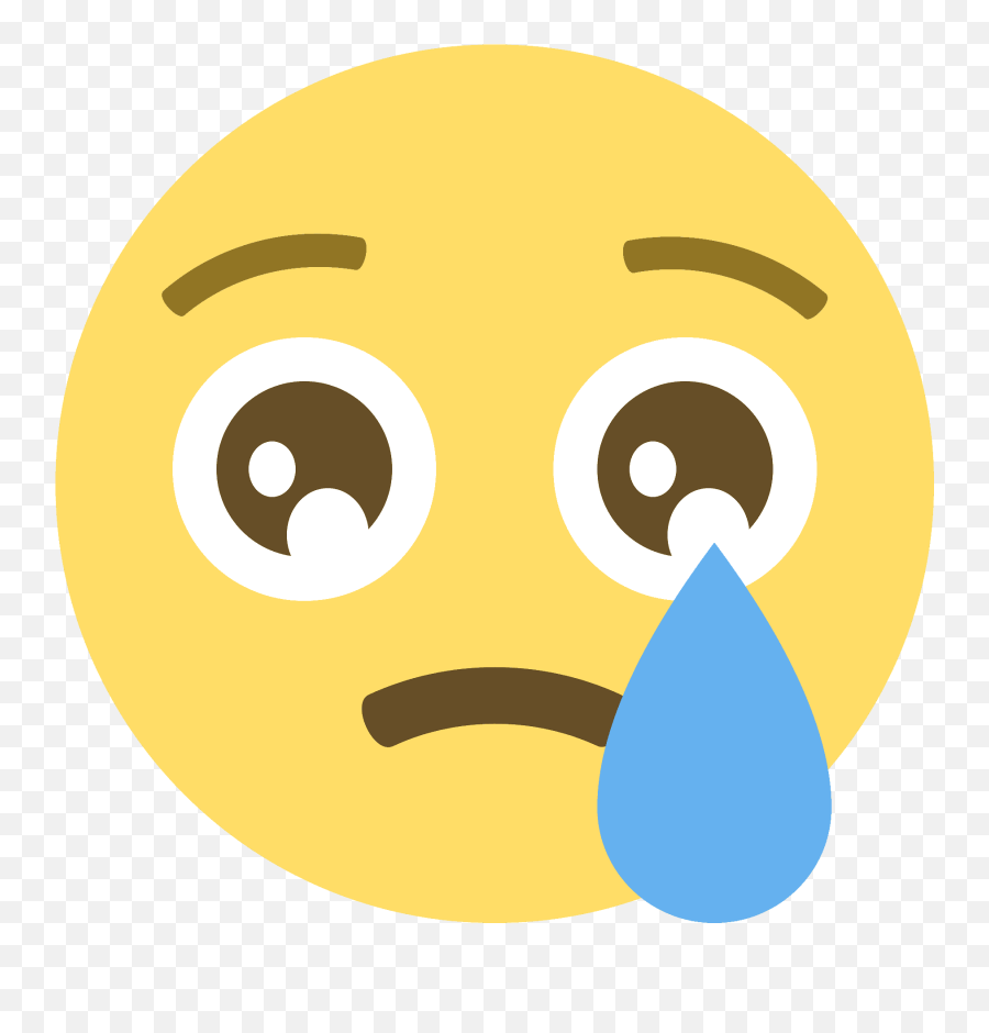 Crying Face Emoji Clipart - Charing Cross Tube Station,Crying Emoji