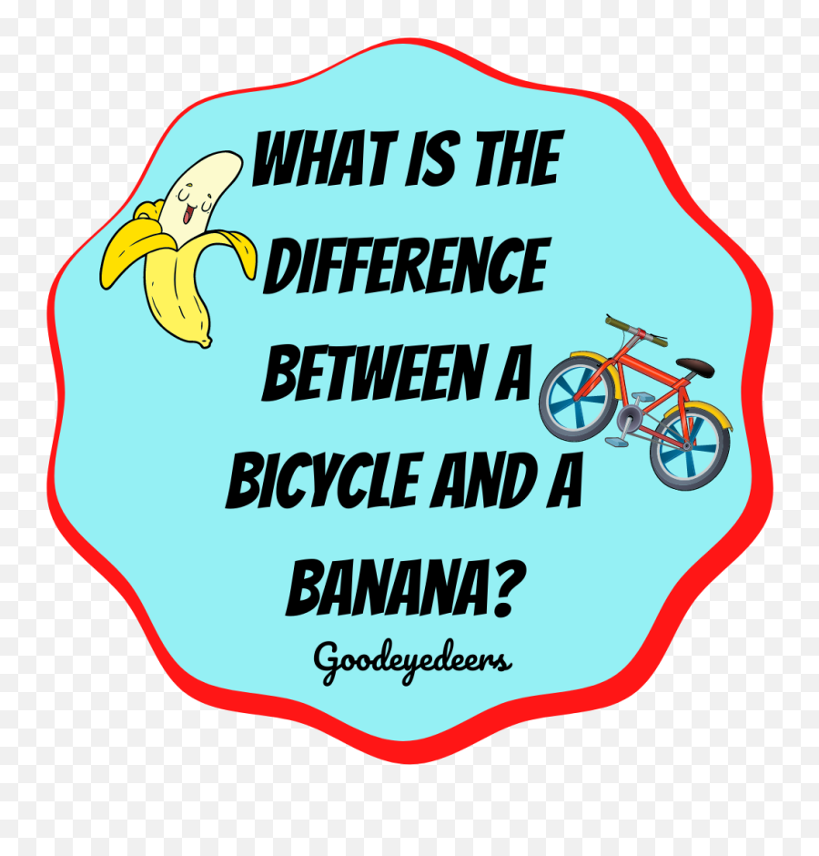 How Can You Tell A Banana From A Bicycle U2013 Goodeyedeers - Language Emoji,Emoticons Do Whatsapp Bike