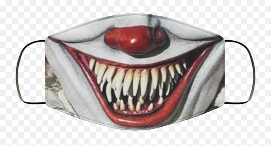 Pin - Pennywise Face Mask Emoji,Anime Emoticon Anti Dust Face Mask