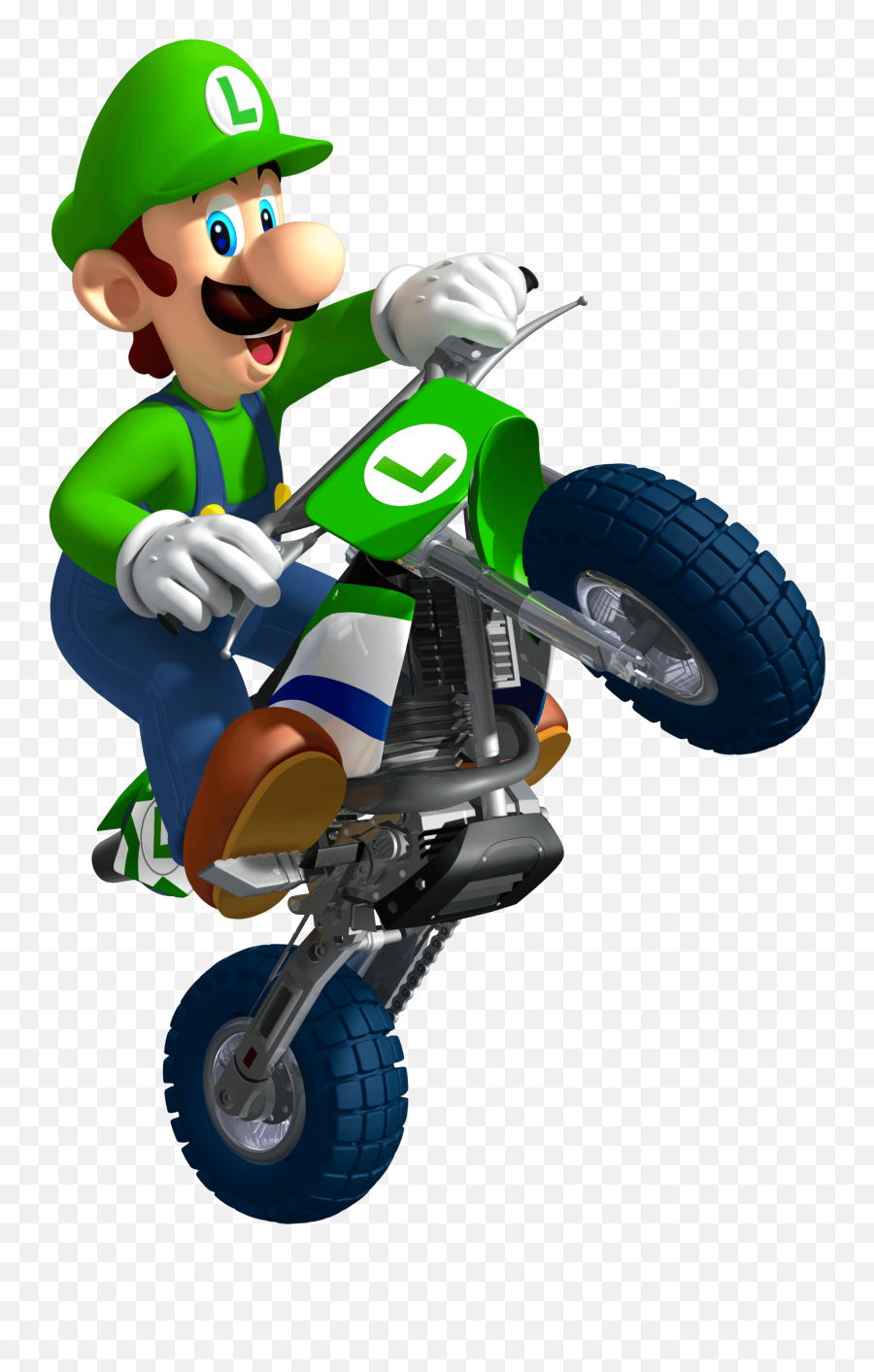 Mario Kart Artwork Including A - Luigi Mario Kart Wii Emoji,Mario Kart Squid Emoticon